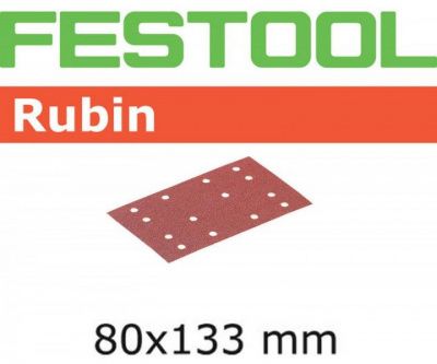 Фото Материал шлифовальный Festool Rubin II P 120, компл. из 50 шт. STF 80X133 P120 RU2/50 в интернет-магазине ToolHaus.ru